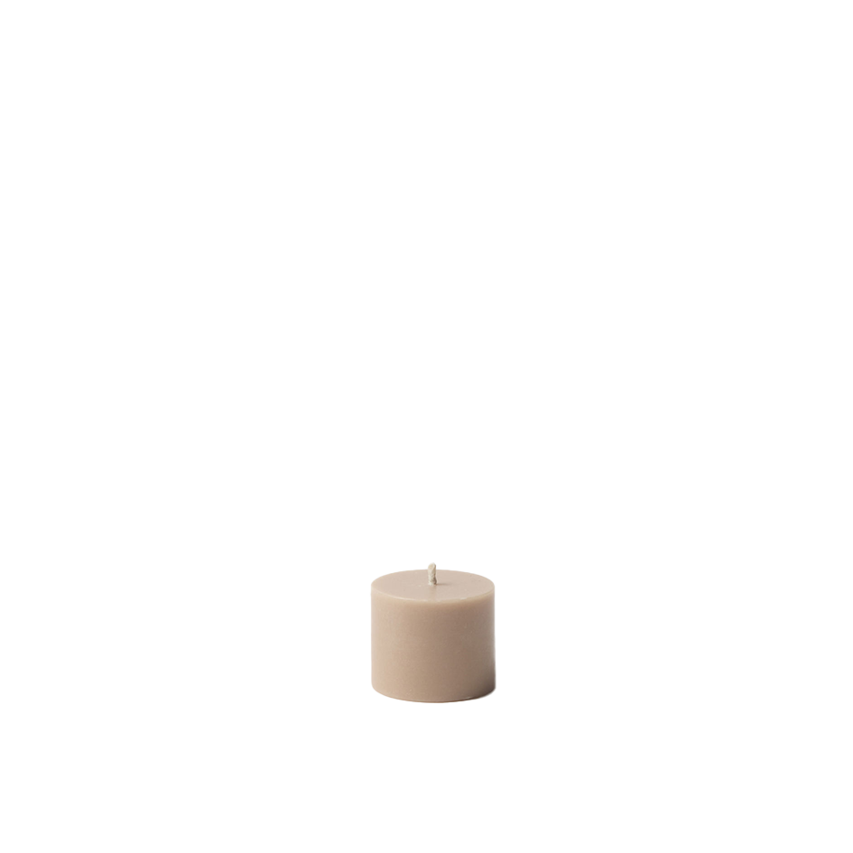 Pillar candle 3.5cm rose