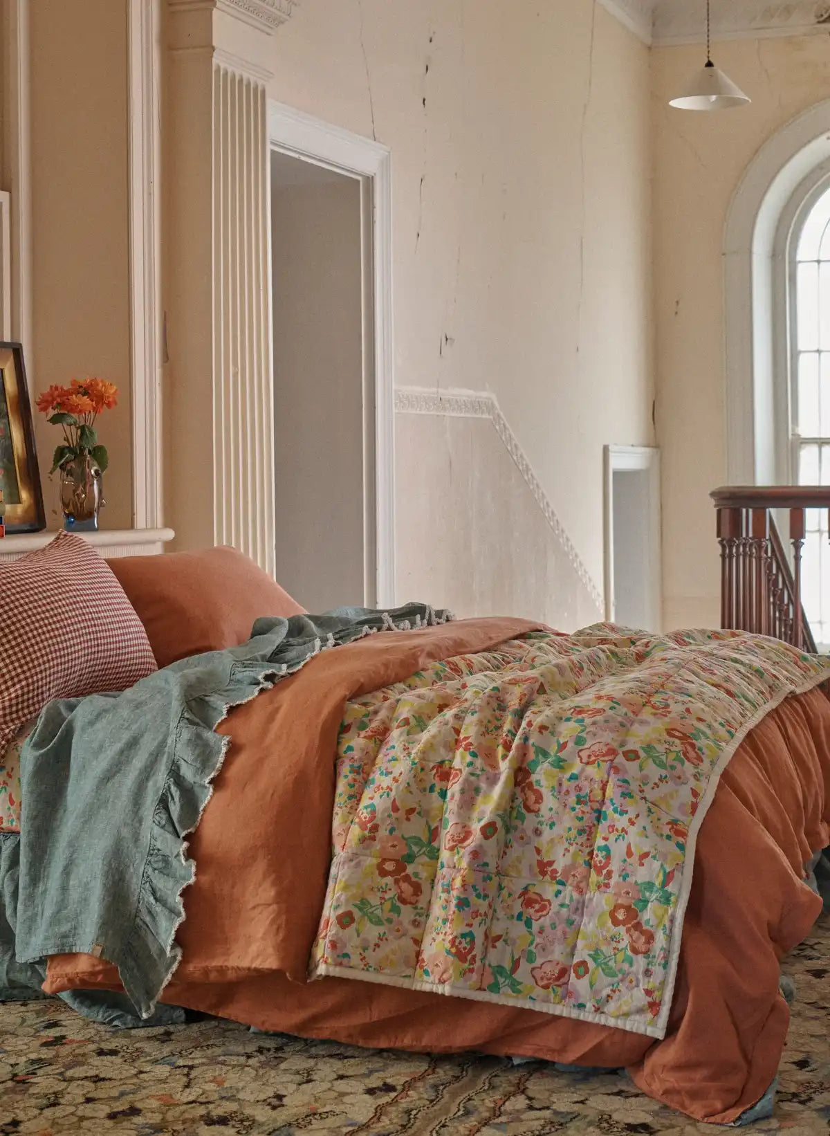 SOW Paloma floral quilt