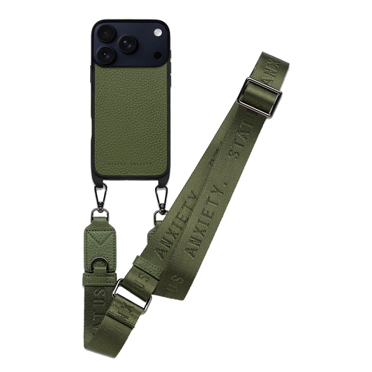 Status Anxiety 17 Pro iphone holder khaki