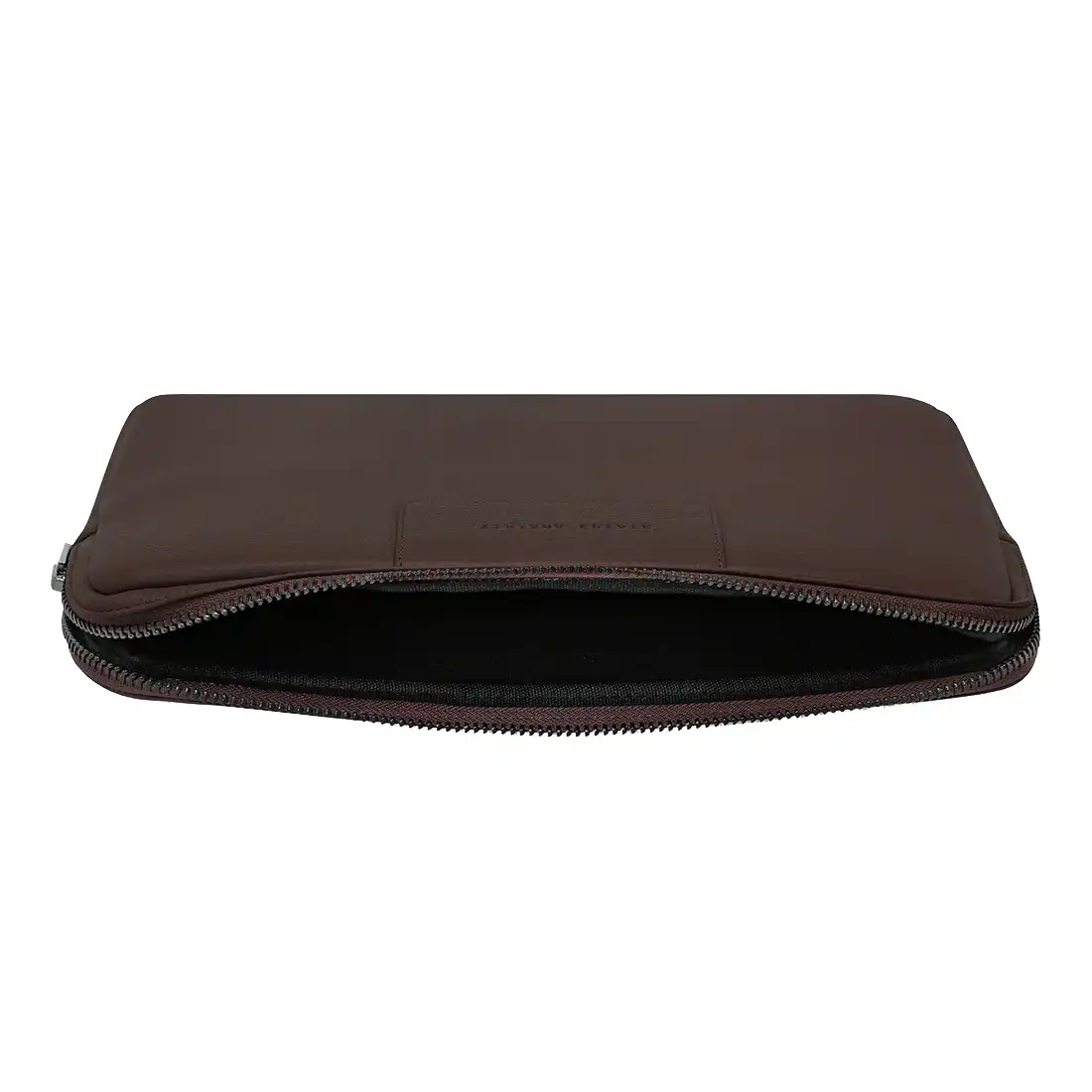 Before I Leave leather laptop case cocoa