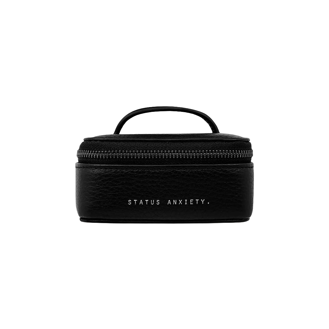 Heartbreaker leather jewellery box 10cm black