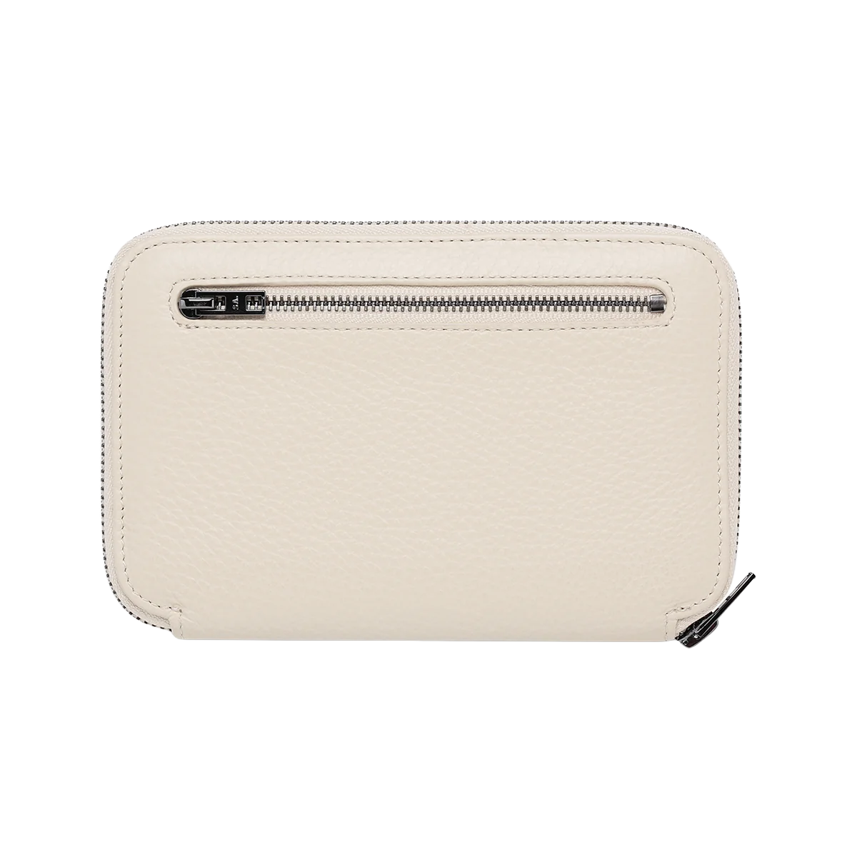 Nowhere to be found leather passport wallet oat