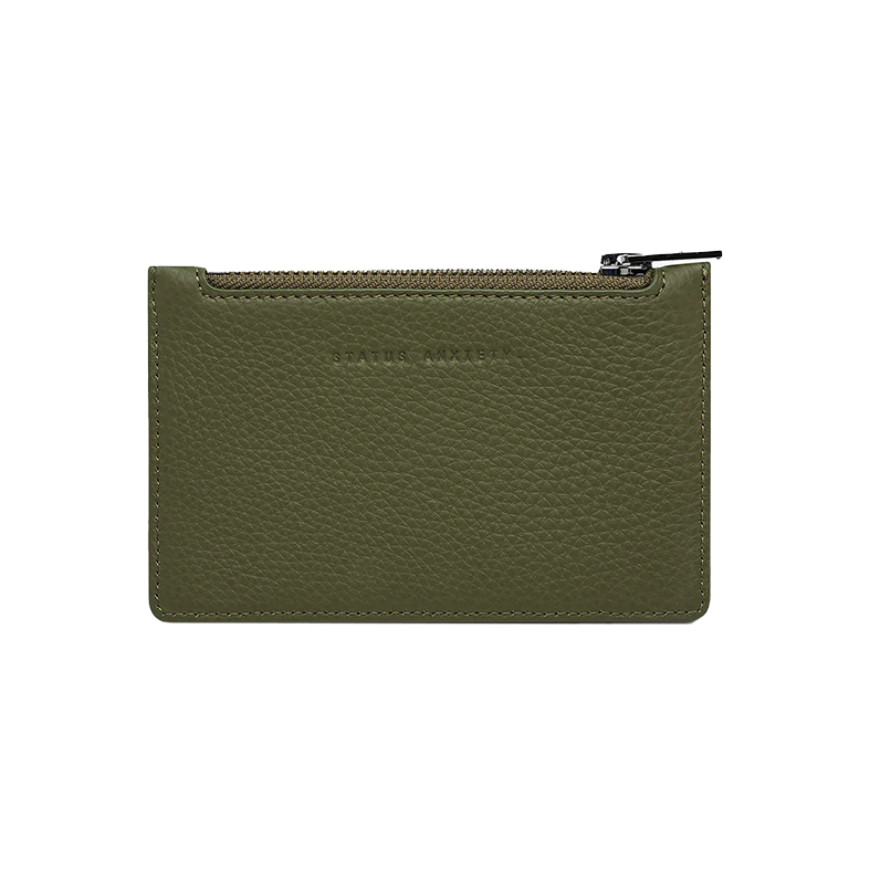 Avoiding things compact wallet khaki