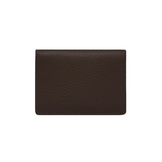 Easy does it leather wallet cocoa