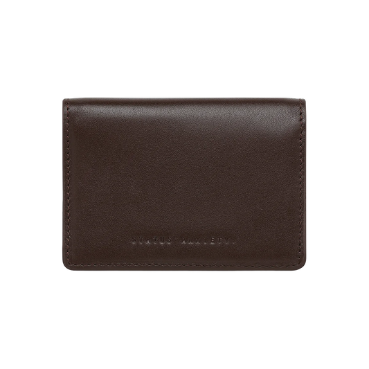 Easy does it nappa leather wallet cocoa