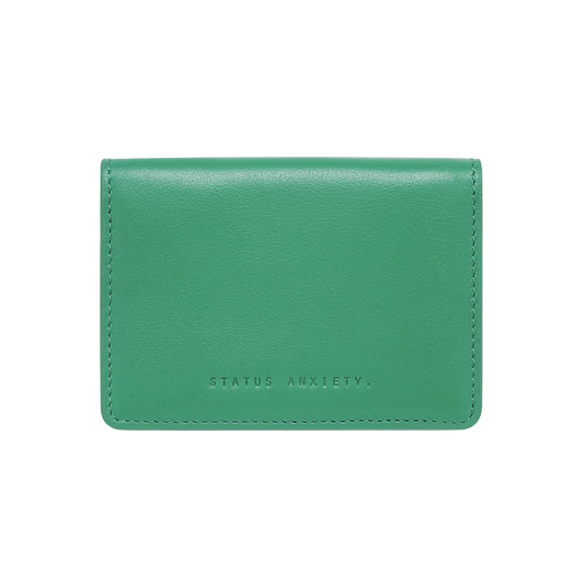 Easy does it nappa leather wallet emerald