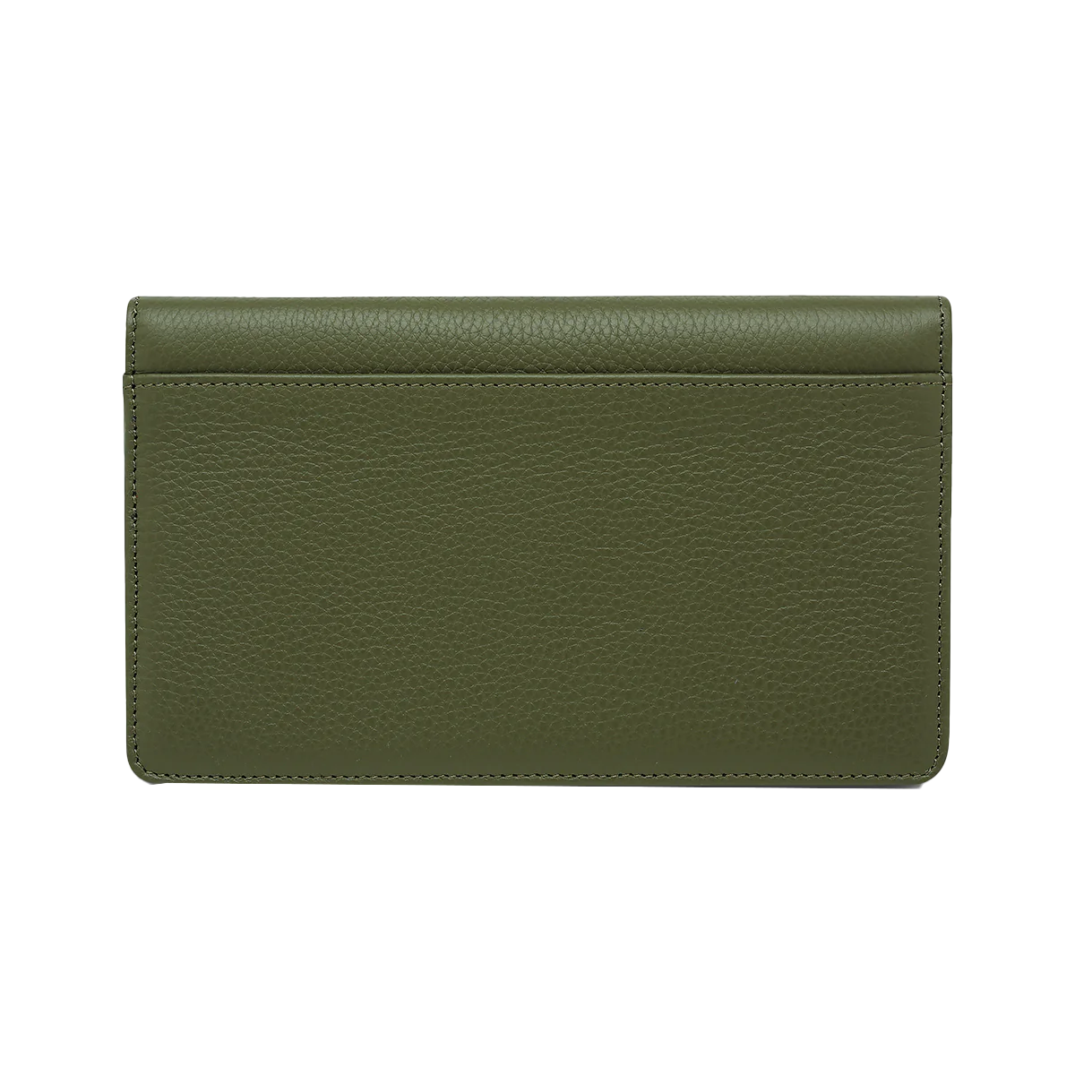 Living proof leather wallet khaki