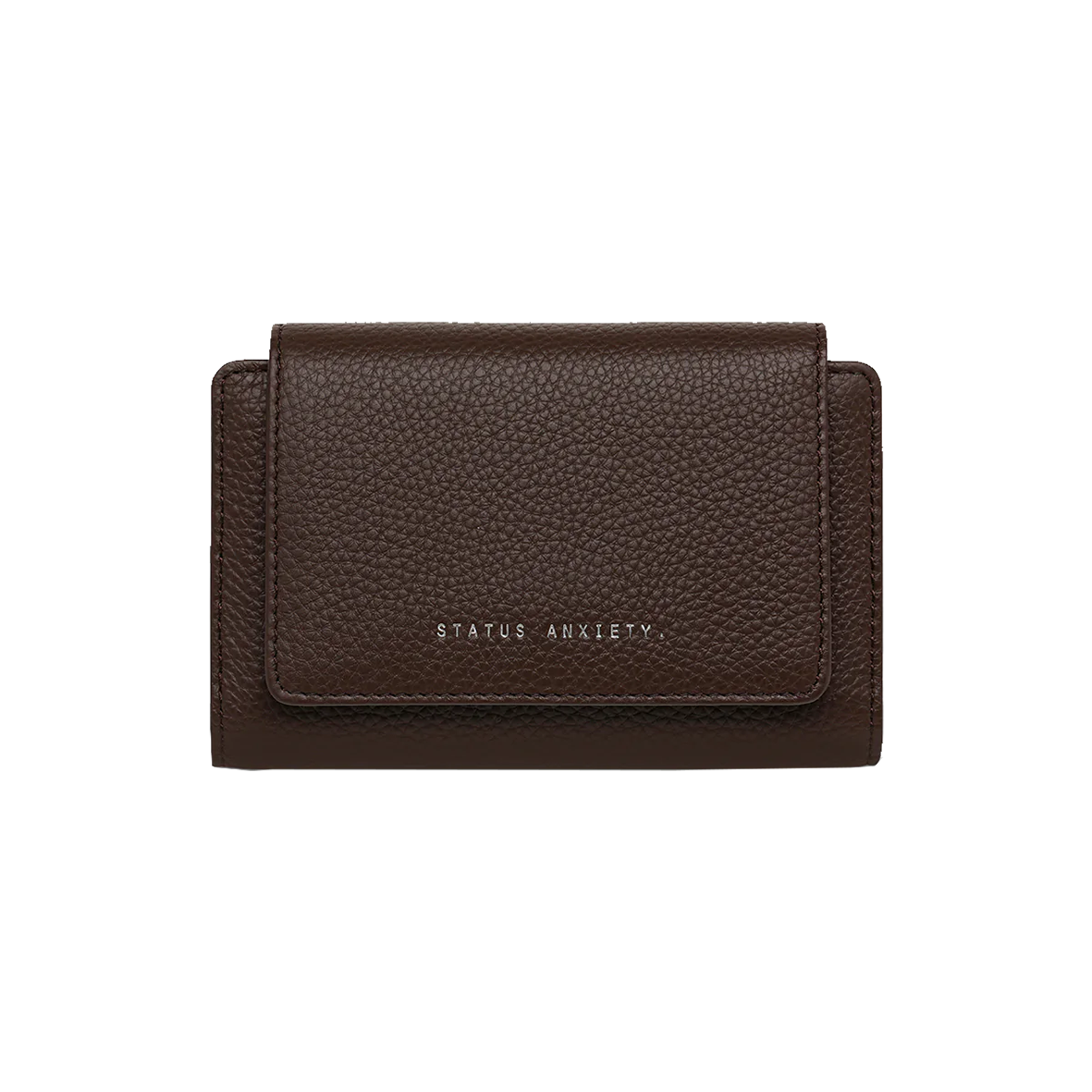 Visions leather wallet cocoa
