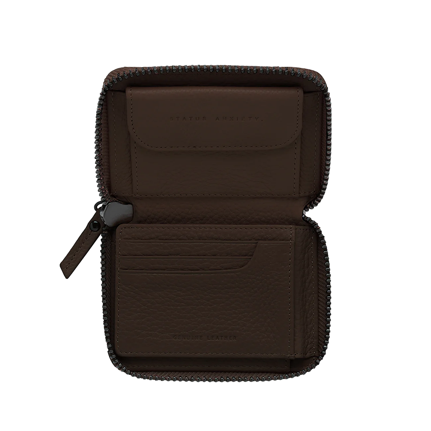 Wayward compact wallet cocoa