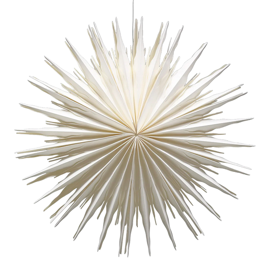 Sunburst hanging paper decoration 66cm