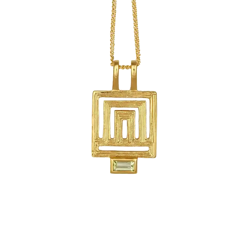 Temple of the Sun Ariadne necklace gold