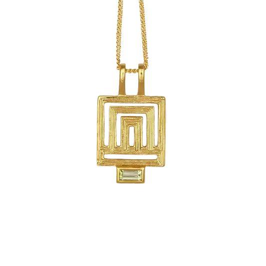 Temple of the Sun Ariadne necklace gold