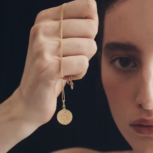 Temple of the Sun Serafina necklace gold