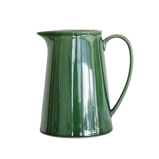 Verde ceramic jug 20cm