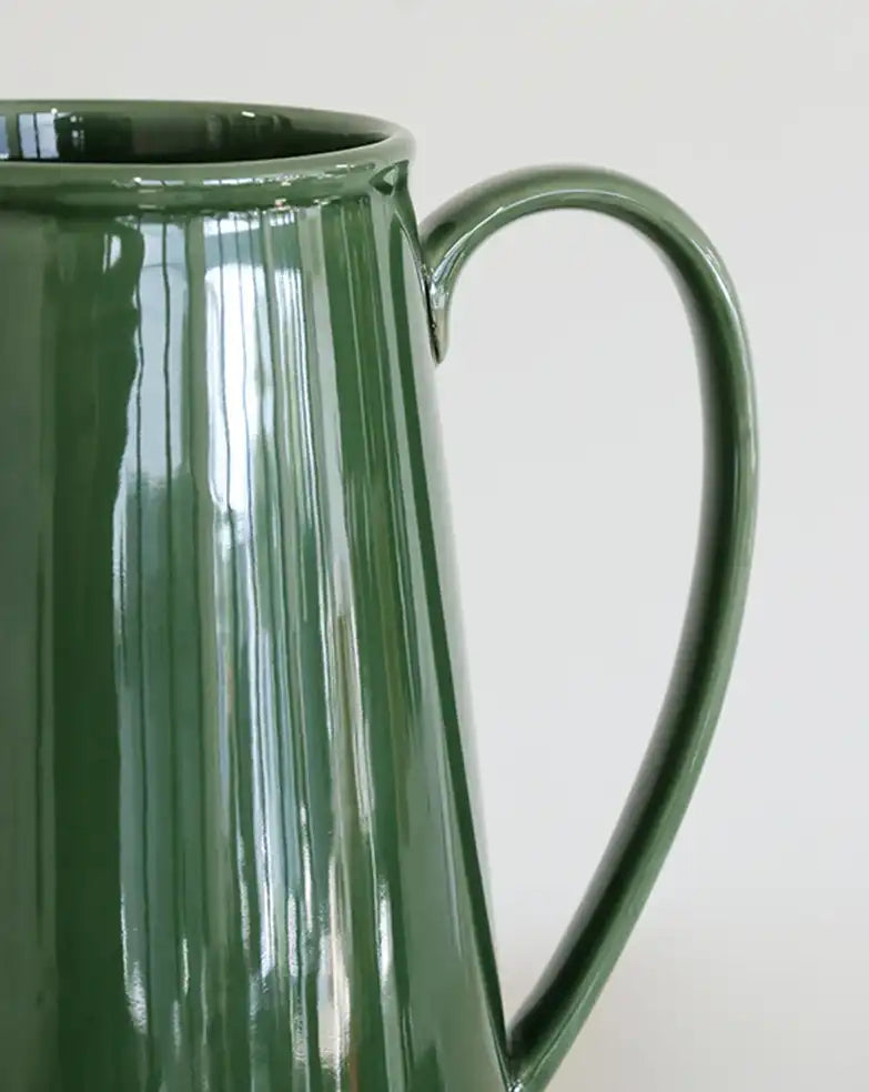 Verde ceramic jug 20cm