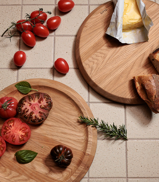 Solid American oak flip board 32cm