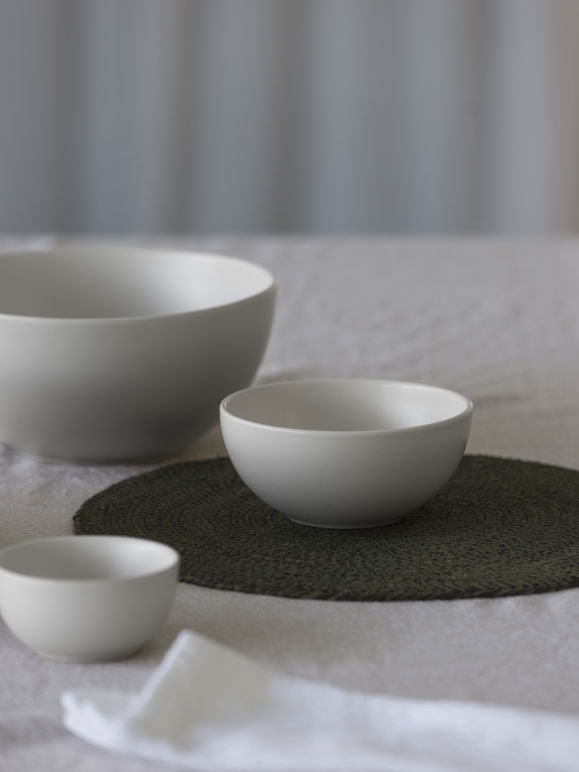 Woven placemat 34cm olive