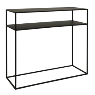 Studio metal console black