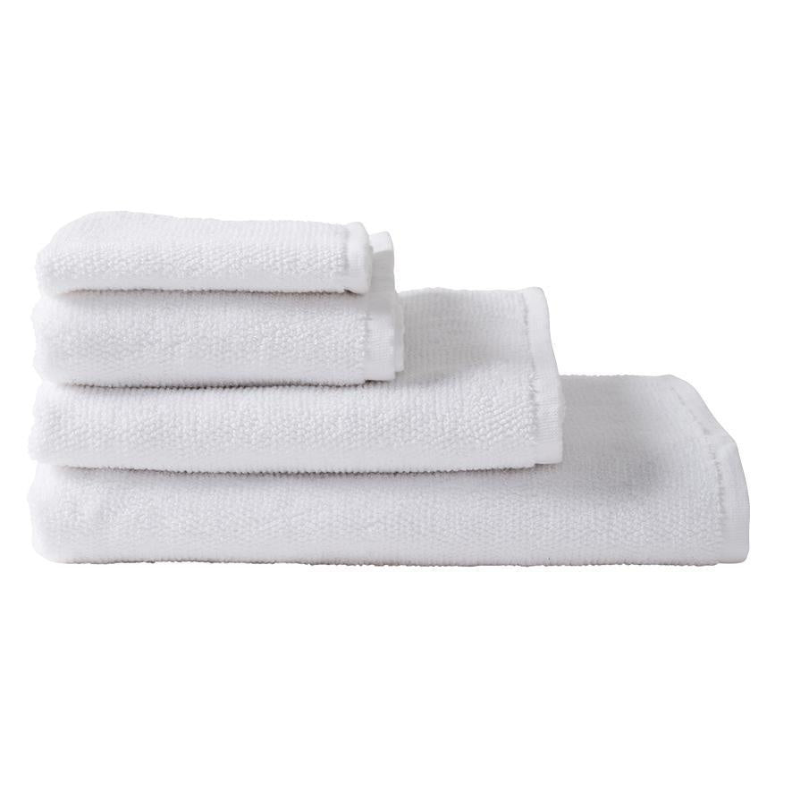 Classic cotton towel range white