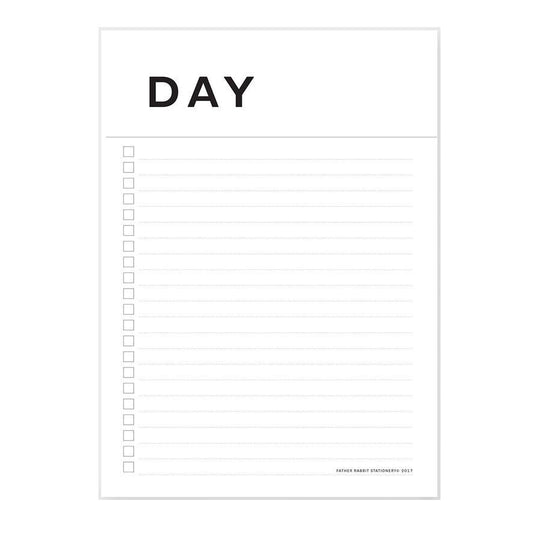 A5 day planner with magnet
