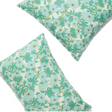 SOW Joan's floral linen pillowcase set