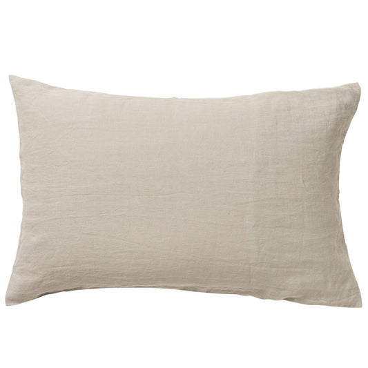 Pair of linen pillowcases puddle