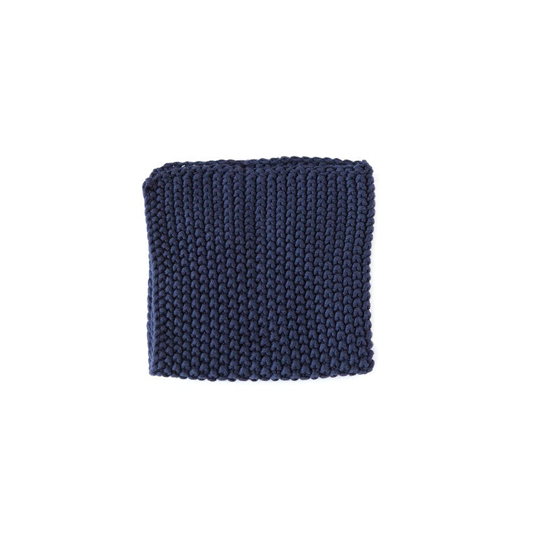 Cotton knitted wash cloth