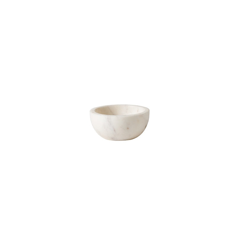 Small marble bowl white