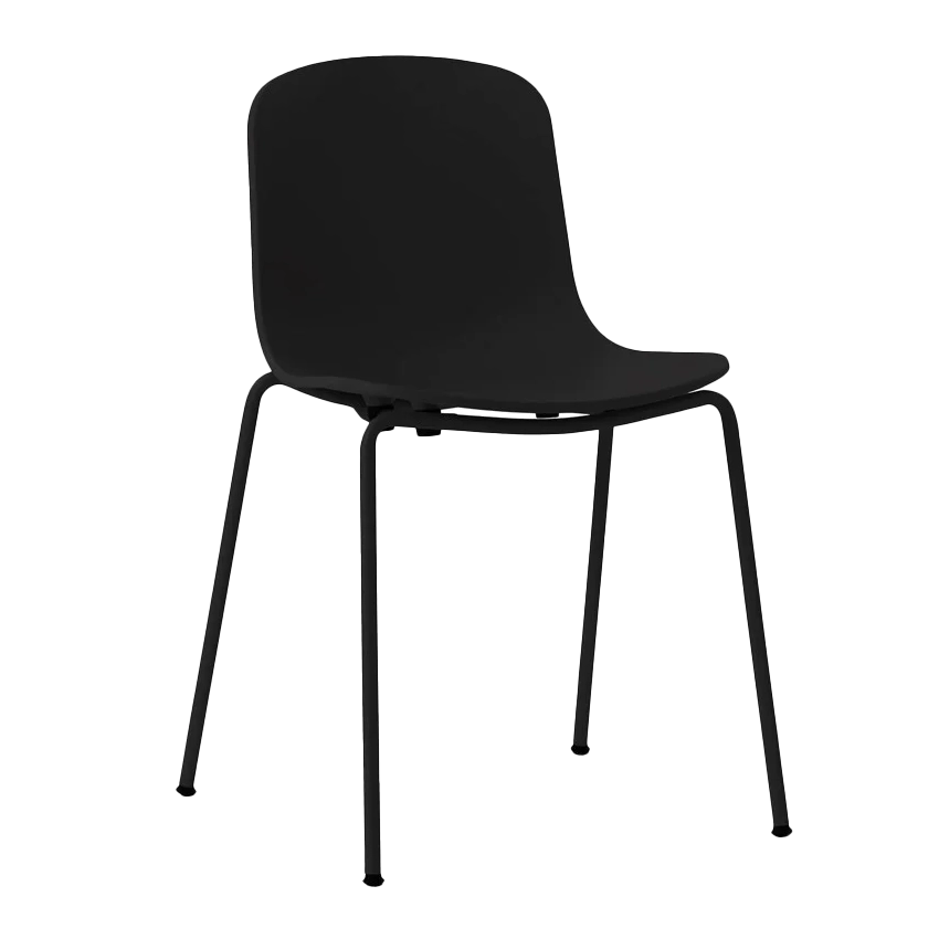 Carey outdoor dining chair black