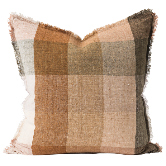 Casa linen cushion cover pickle 55cm