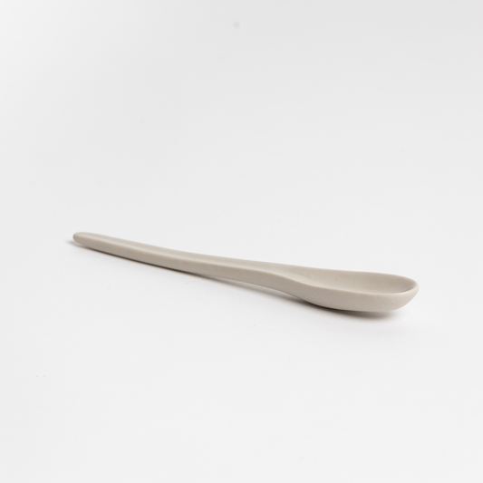 Ceramic spoon 15cm bone
