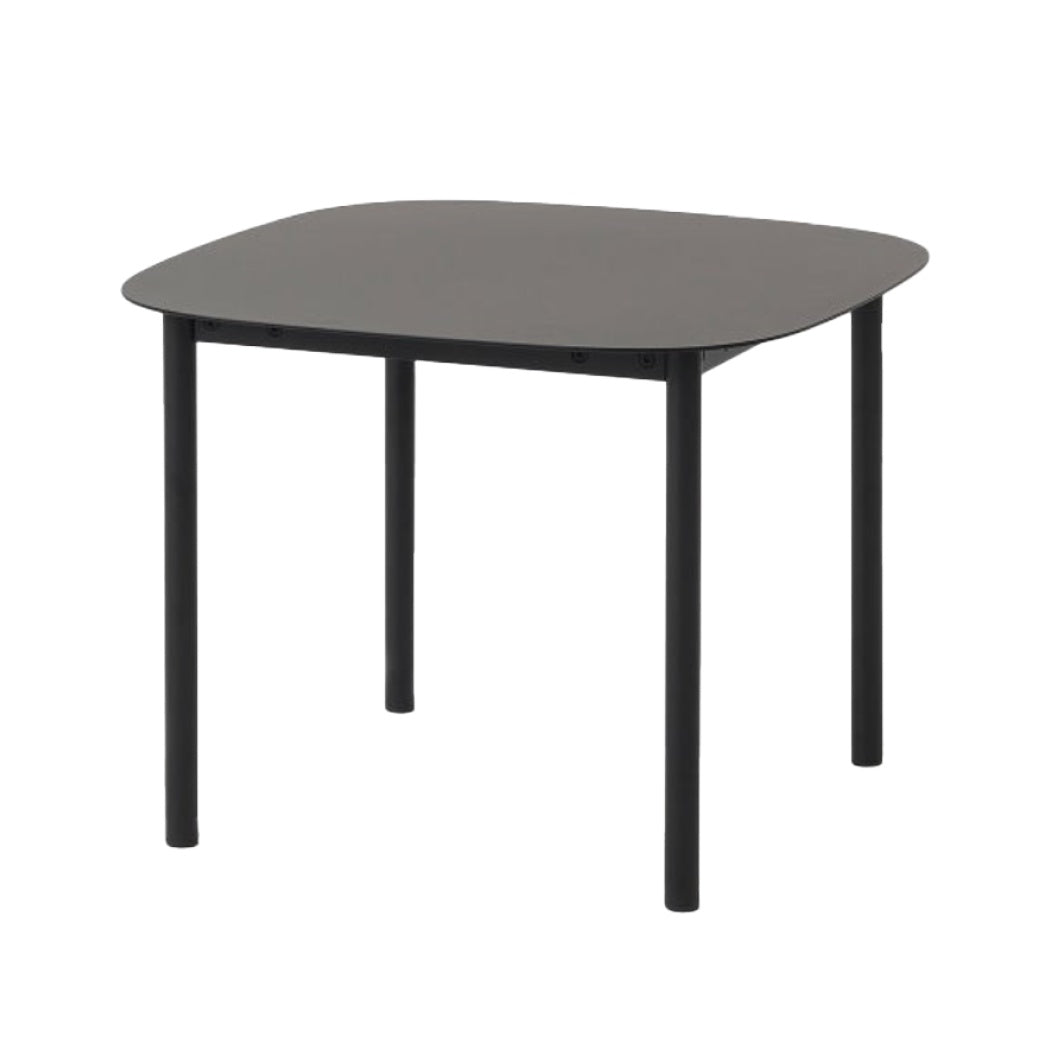 Elevation metal side table black 54cm