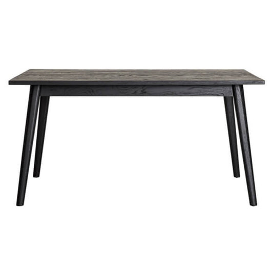 Vaasa oak dining table black 260cm