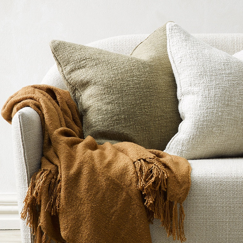 Cyprian cushion cover camel 50cm