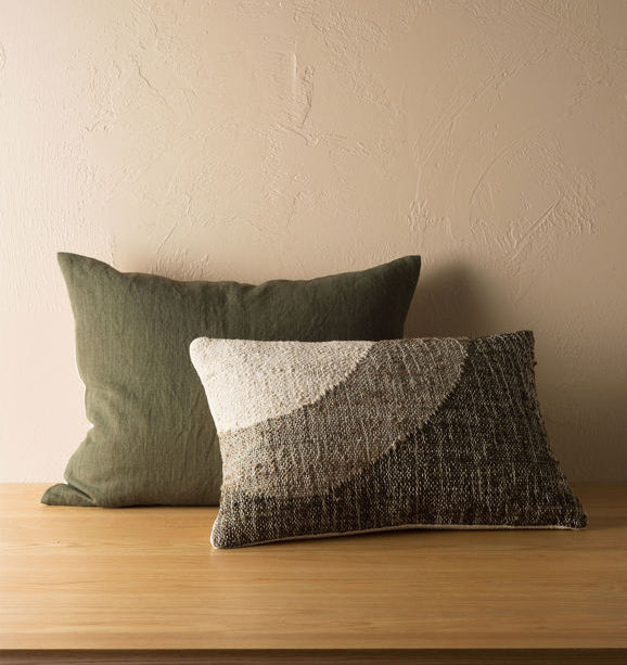Drift handwoven cushion cover