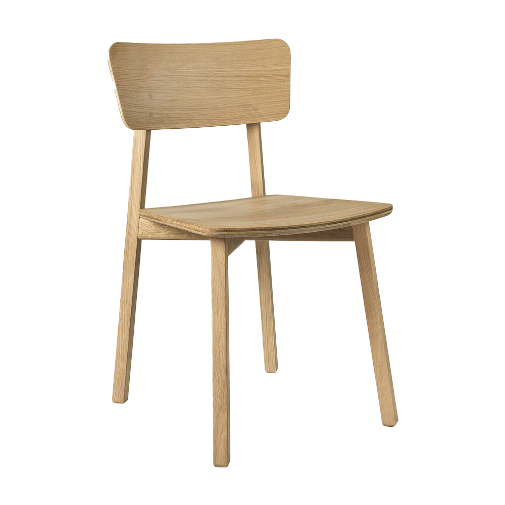 French oak dining chair