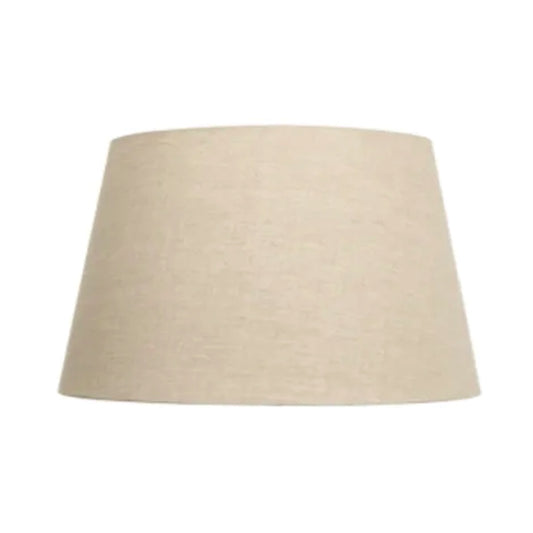 Tapered linen shade natural 40cm