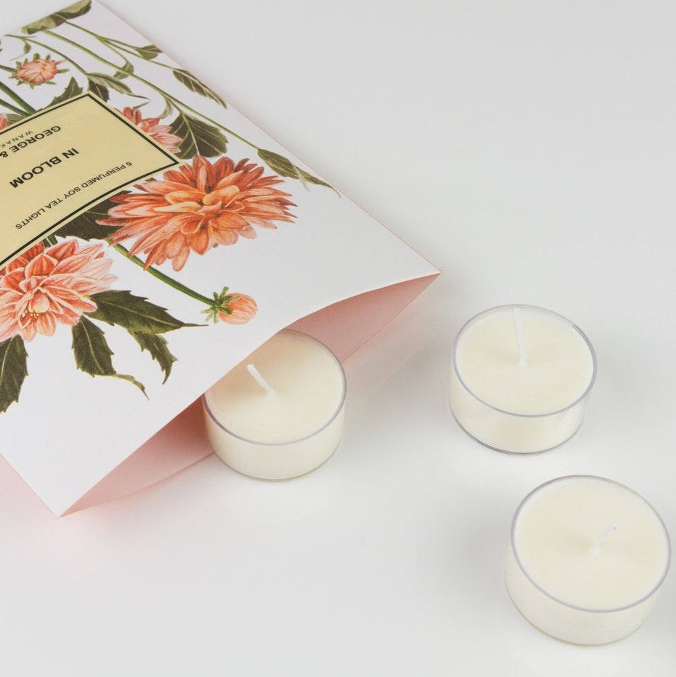 George & Edi scented tealight candles