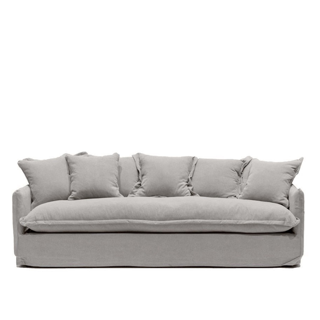 Boston 3.5 seater sofa concrete - cover only