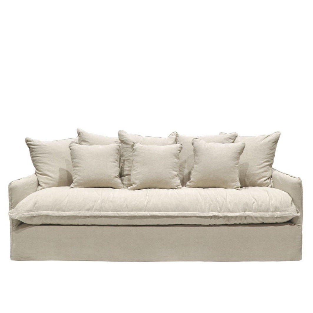 Lotus 3-seater sofa oatmeal - cover only