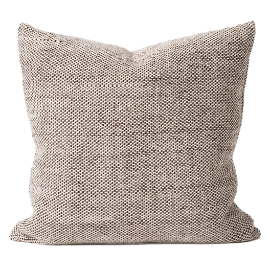 Hutt handwoven wool cushion cover mulberry 50cm