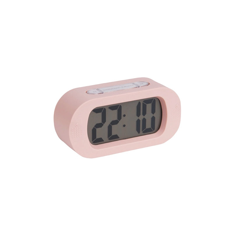 Karlsson alarm clock gummy pink