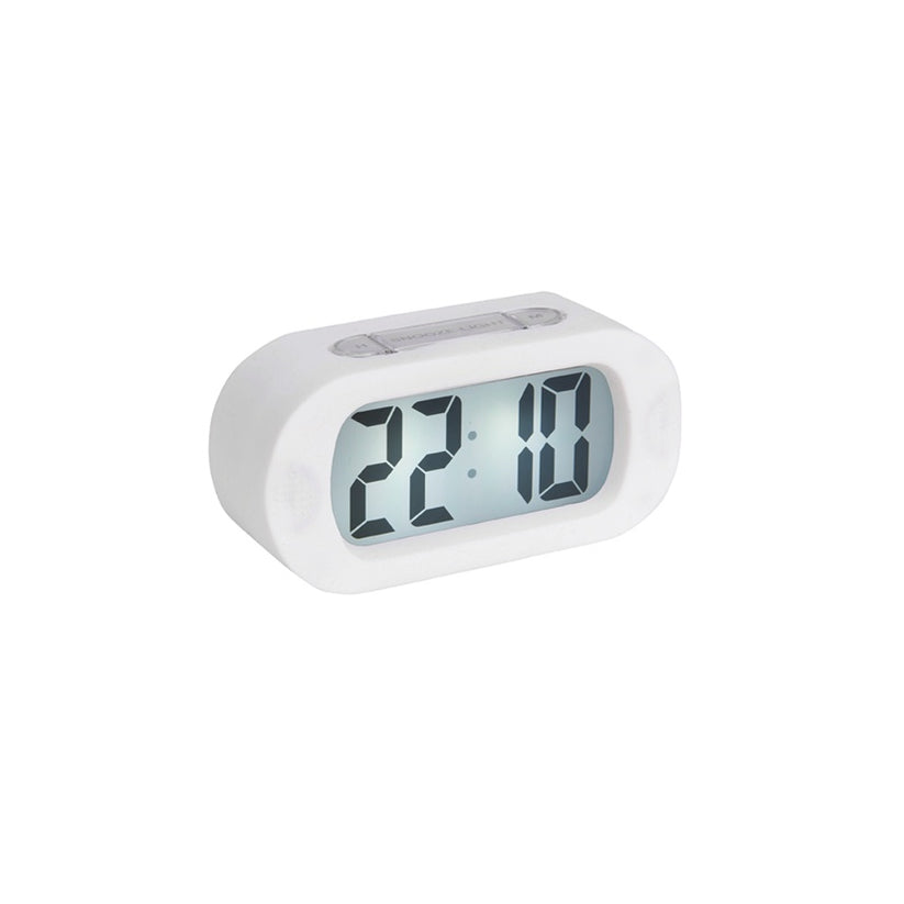 Karlsson alarm clock gummy white green with envy nz