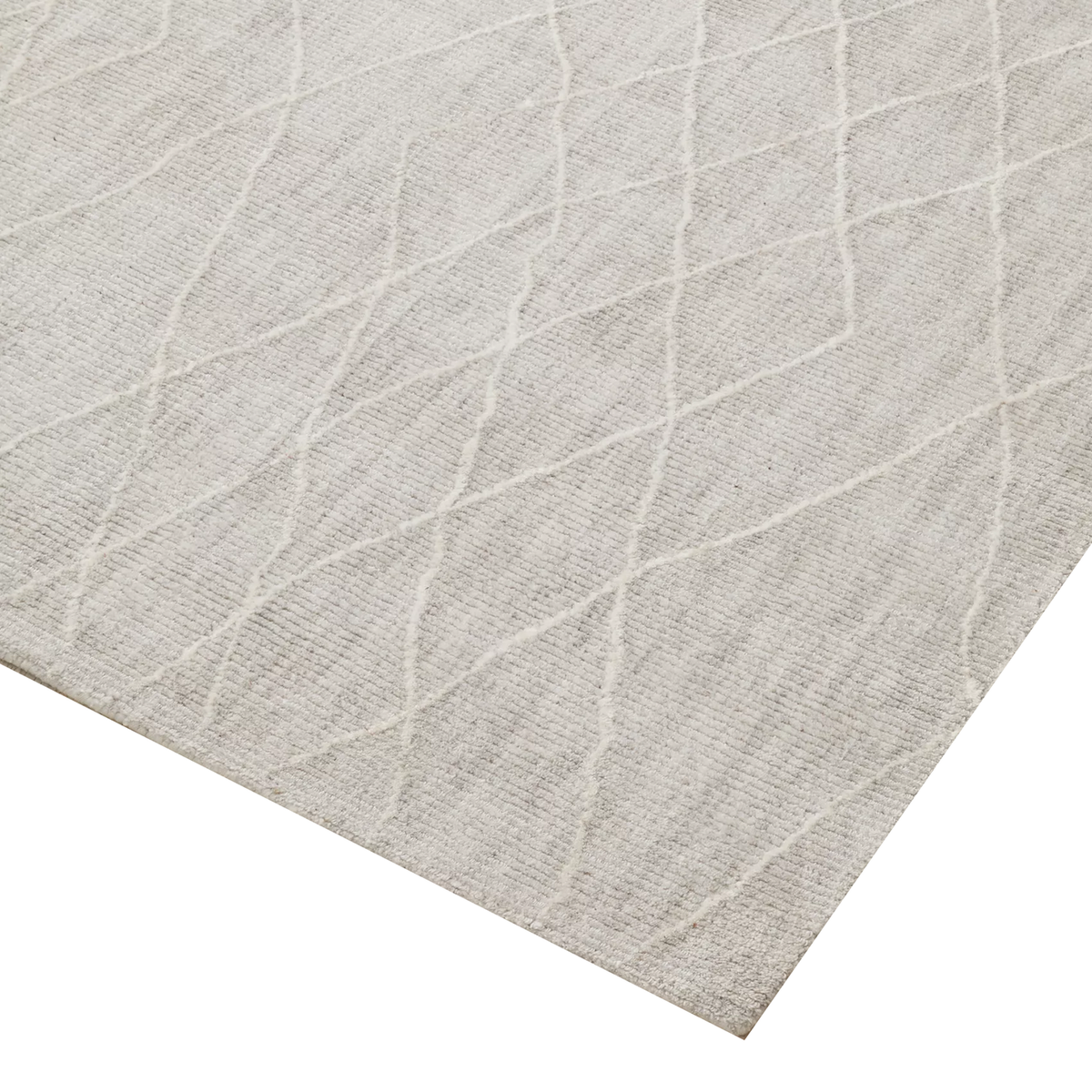 Katari wool blend rug moon 200 x 300cm