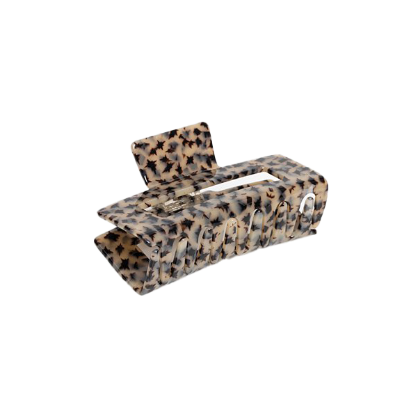 Light tort rectangle claw clip
