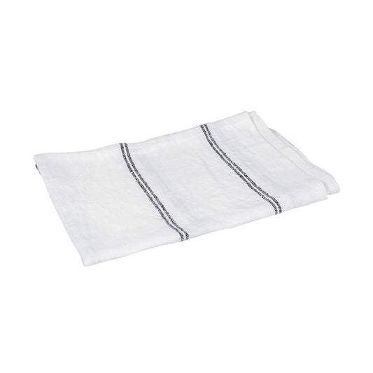 Linen tea towel stripe