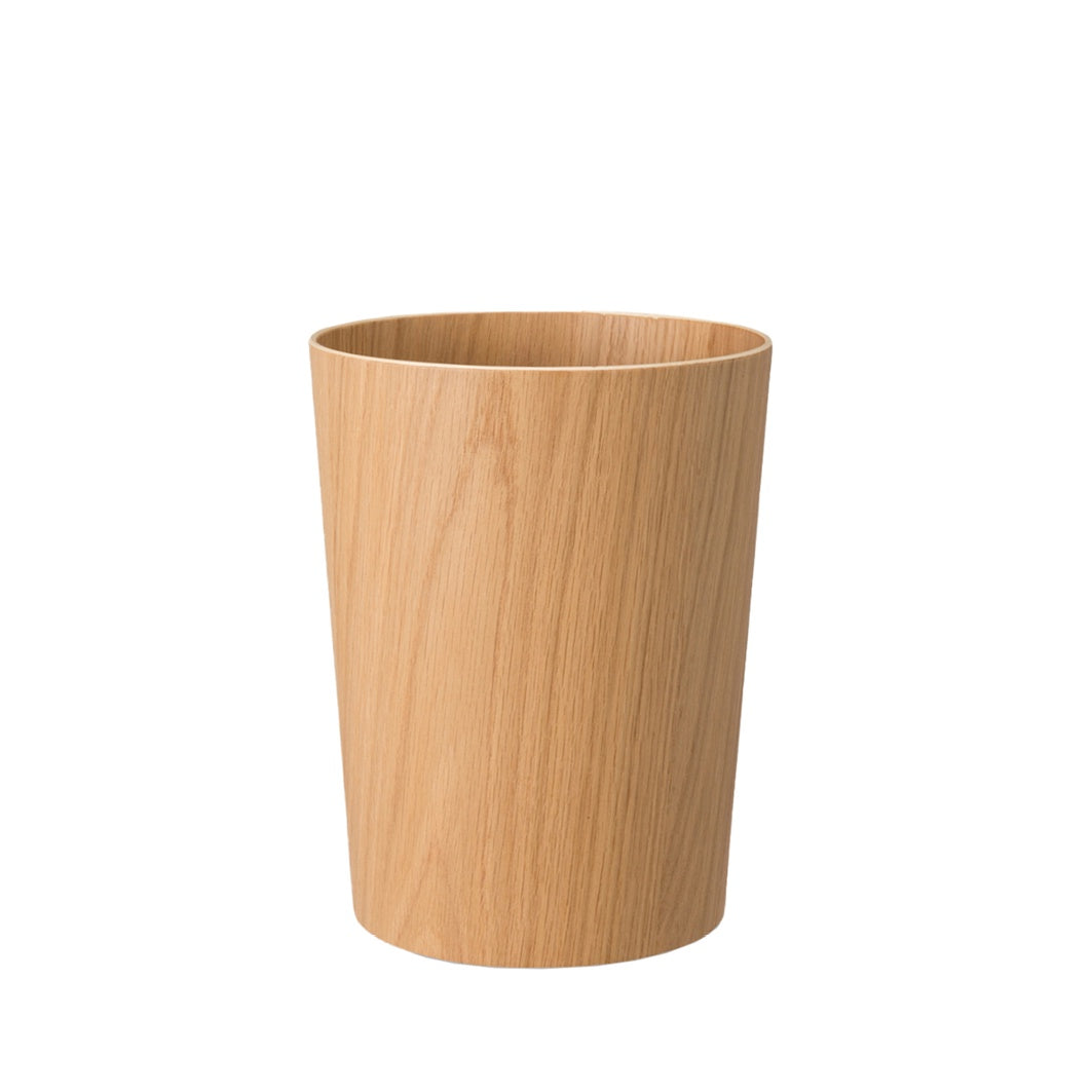 Oku oak veneer bin 19cm natural