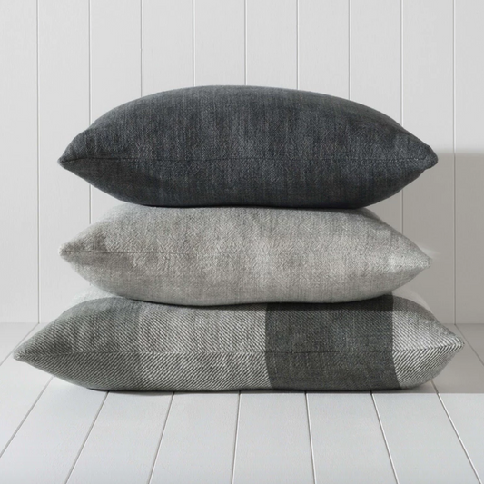 Morrison Linen Check Cushion Cover 65x50cm