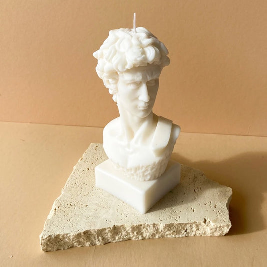 Michelangelo candle cream  18cm