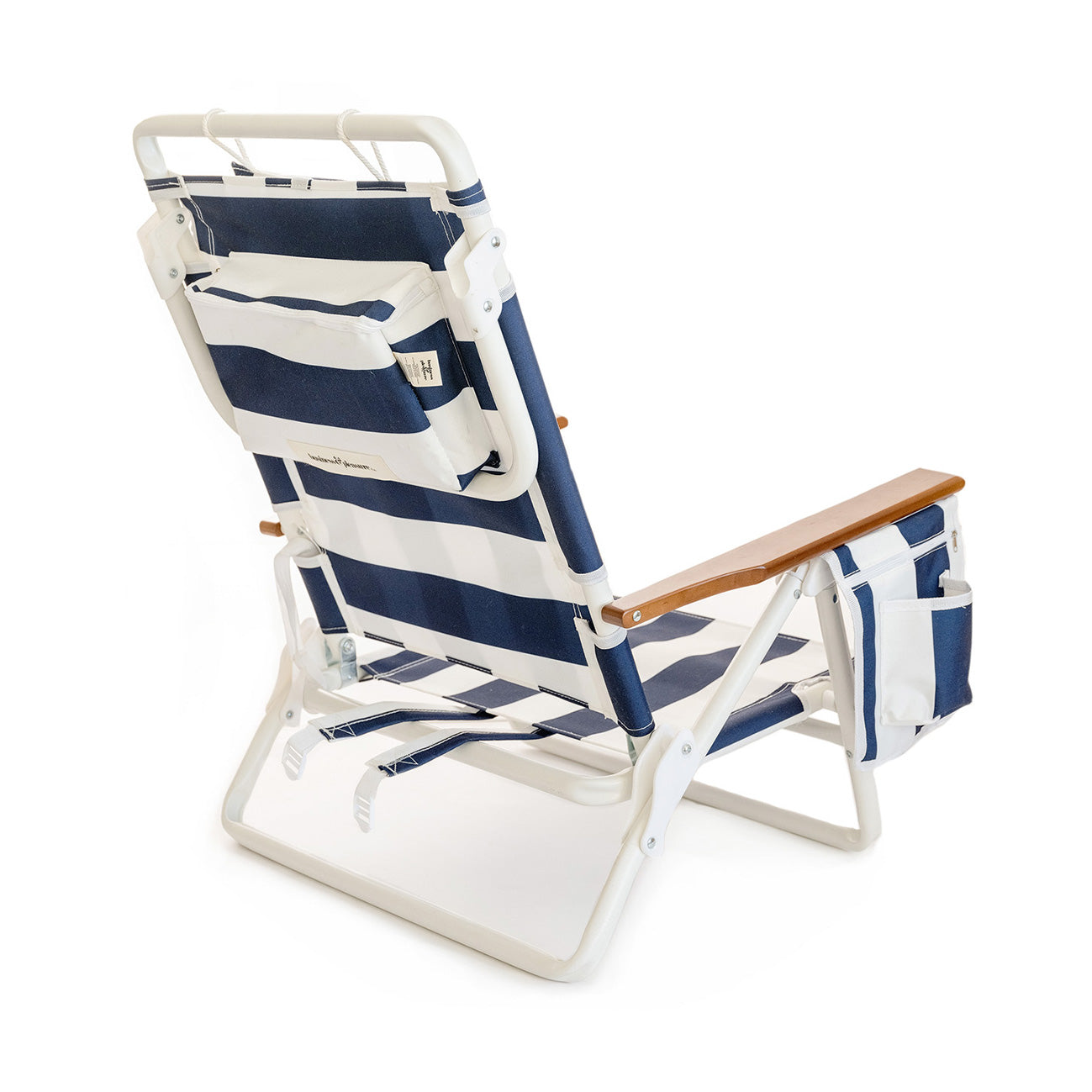 Tommy beach chair navy stripe